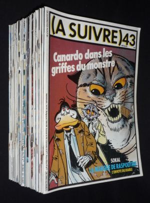 (A Suivre), n°43 à 65 (août 1981 - juin 1983, 23 numéros)