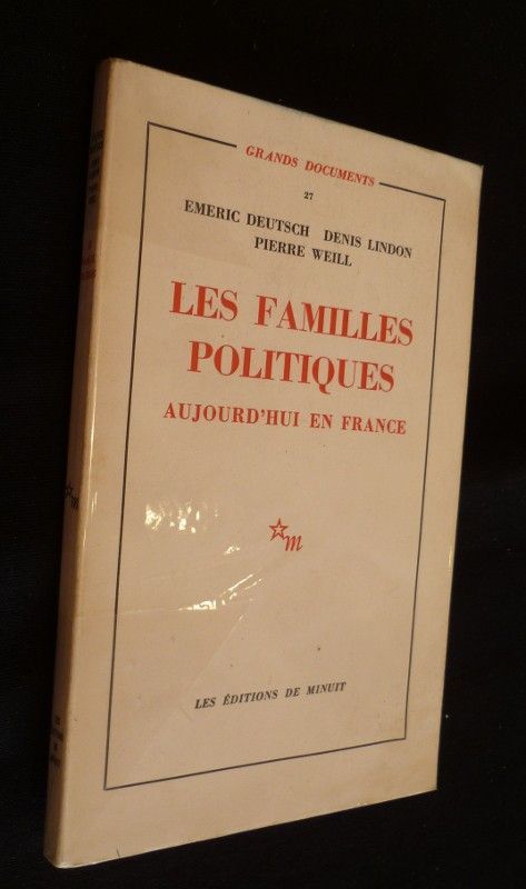 Les familles politiques aujourd'jui en France