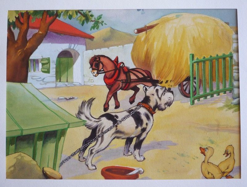 Dessin original de Dupuich pour l'album 