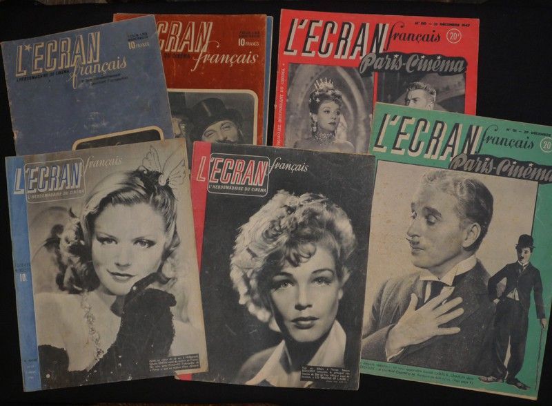 L'Ecran français (juillet 1945 - décembre 1947, 78 numéros)