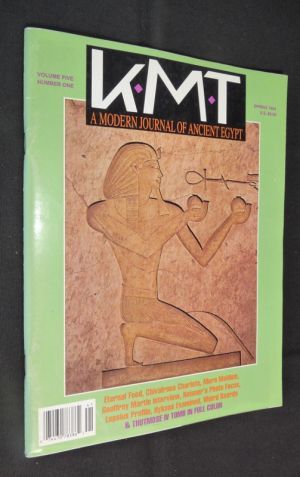 K.M.T A modern journal of ancient Egypt (Vol.5, No 1, Spring 1994)