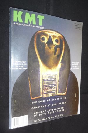 K.M.T A modern journal of ancient Egypt (Vol.8, No 1, Spring 1997)