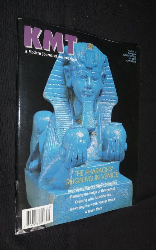 K.M.T A modern journal of ancient Egypt (Vol.13, No 4, Winter 2003)