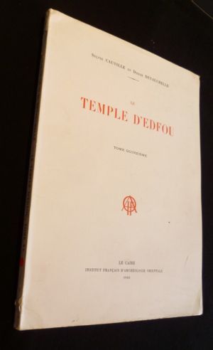 Le temple d'Edfou (tome quinzième)