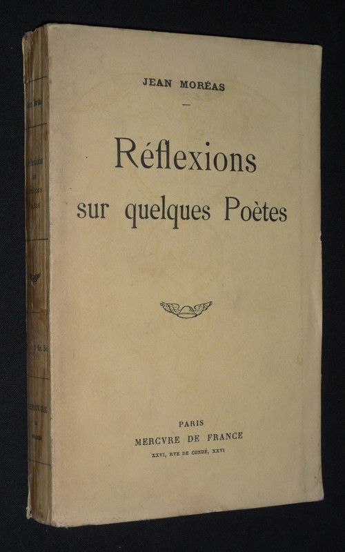 Réflexions sur quelques poètes