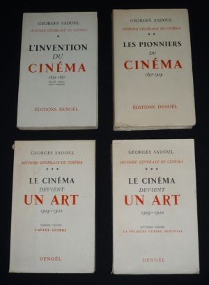 Histoire générale du cinéma (4 volumes)