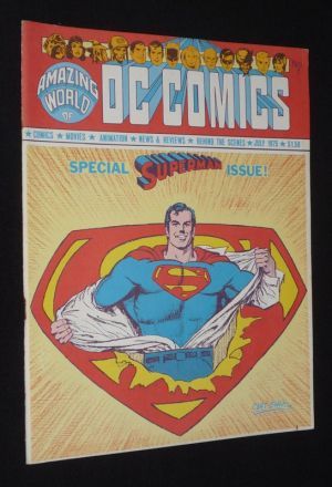 Amazing World of DC Comics (No. 7, July-August 1975) : Special Superman issue