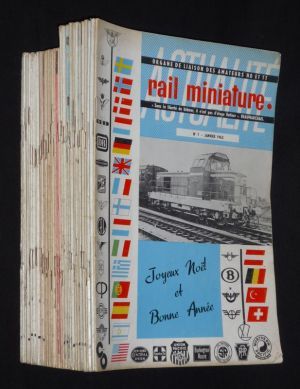 Rail Miniature Actualité (33 numéros du n°1 au n°35)