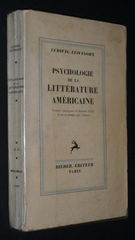 Psychologie de la littérature américaine