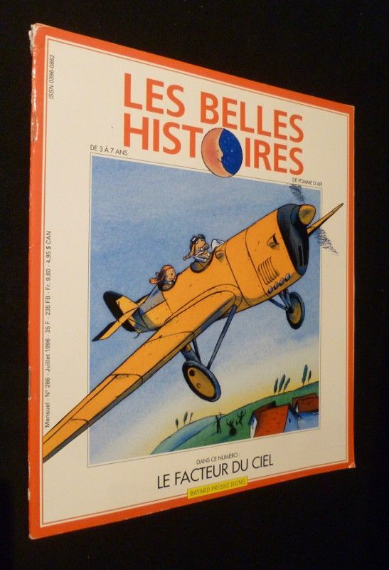 Les Belles histoires de pomme d'Api, n° 286, juillet 1996 : Le Facteur du ciel