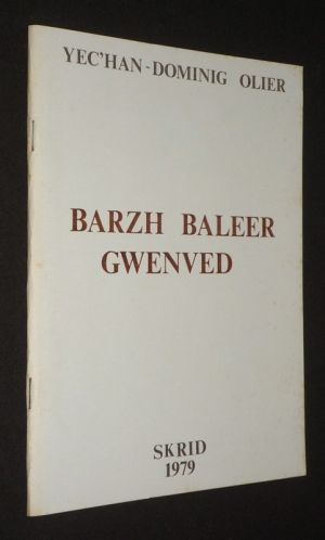 Barzh baleer Gwenved