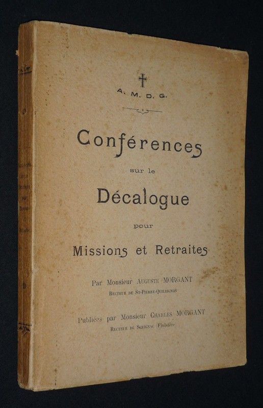 Conférences sur le Décalogue pour missions et retraites