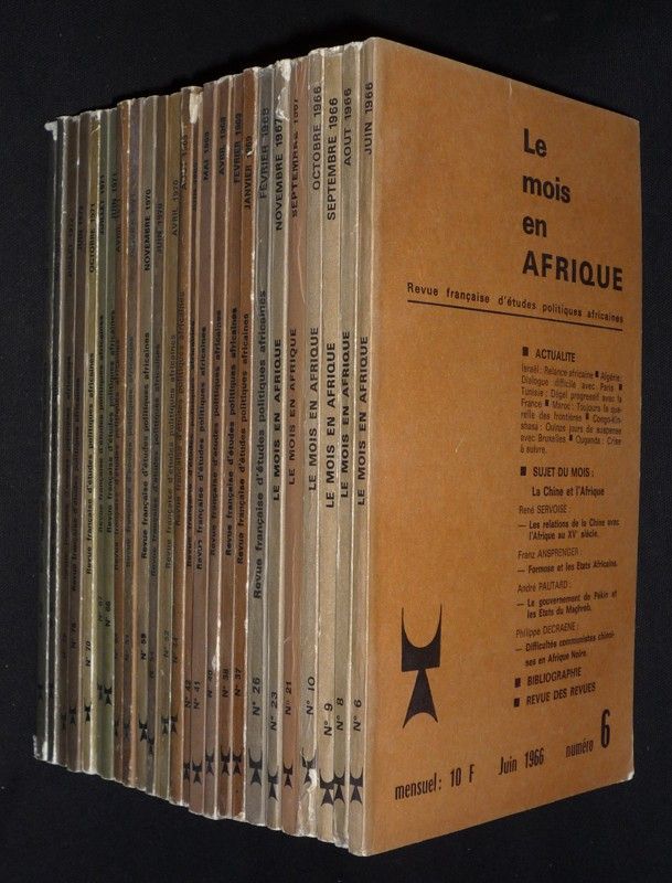 Le Mois en Afrique (26 numéros, 1966-1974)