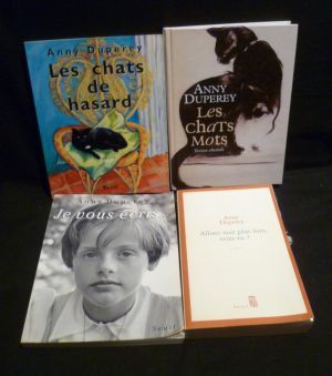 Lot de 4 ouvrages de Anny Duperey
