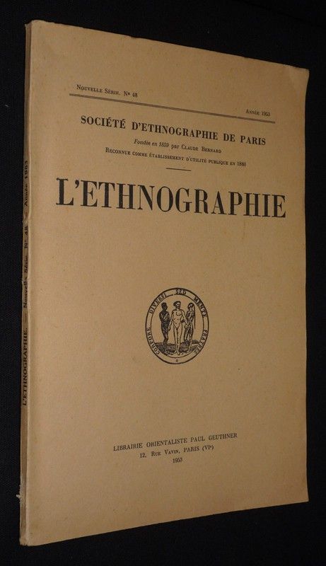 L'Ethnographie (nouvelle série, n°48 - année 1953)