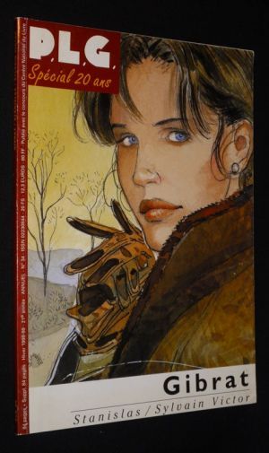 P.L.G. (Plein La Gueule) n°34, hiver 1998-1999 - Spécial 20 ans : Gibrat - Stanislas - Sylvain Victor