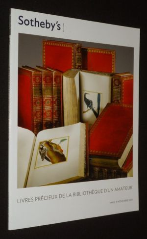 Sotheby's - Livres précieux de la bibliothèque d'un amateur (Paris, 9 novembre 2011)