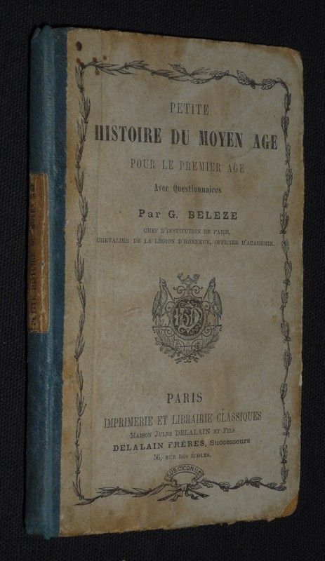 Petite histoire du Moyen Age pour le premier âge, avec questionnaires
