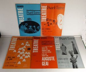 L'Avant-scène théâtre (1961-1962, 5 numéros)