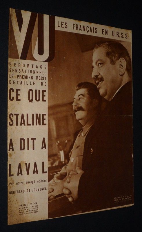 VU (8e année, n°375 - 22 mai 1935) : Les Français en U.R.S.S.