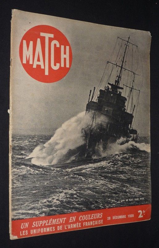 Match (28 décembre 1939) : On se bat sur la mer