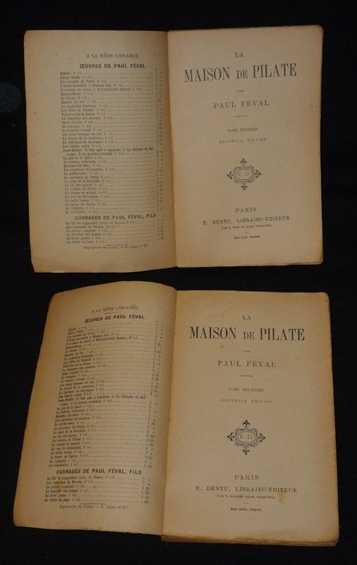 La Maison de Pilate (2 volumes)