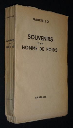 Souvenirs d'un homme de poids