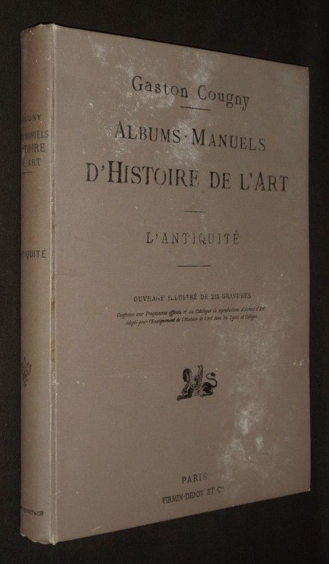 Albums-manuels d'histoire de l'art : l'Antiquité