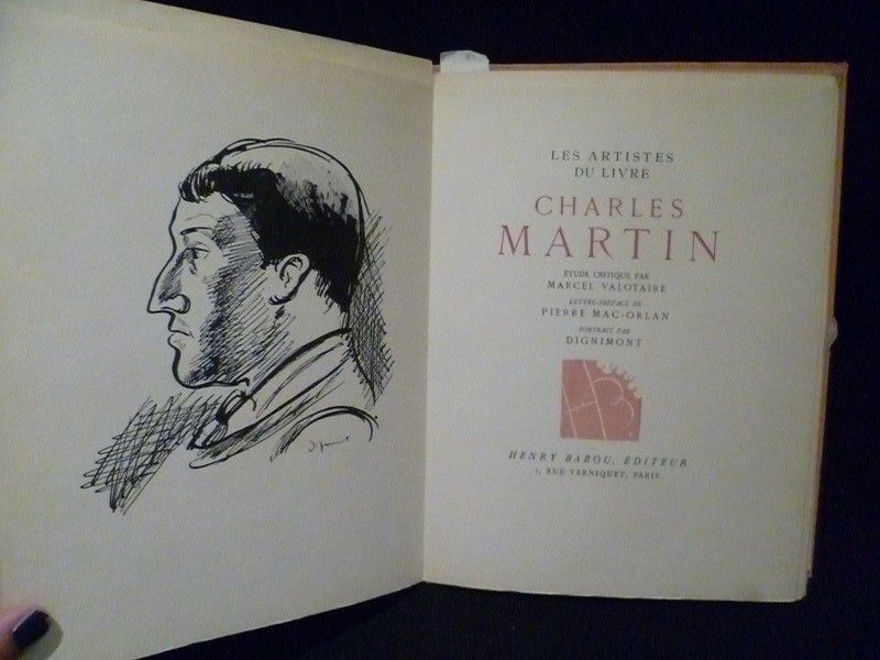 Les artistes du Livre. Charles Martin