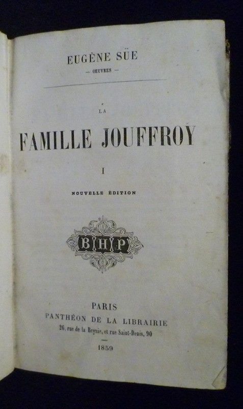 La famille Jouffroy (2 vol.)