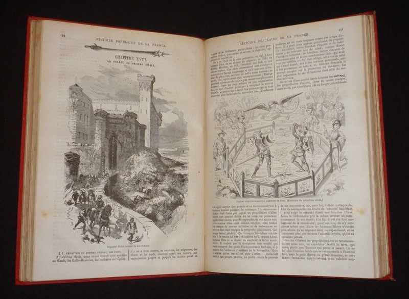 Histoire illustrée de la France (8 volumes)