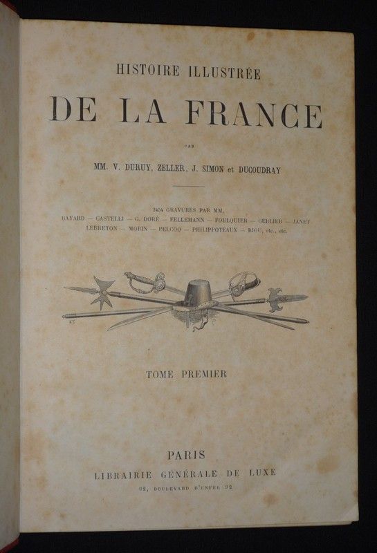 Histoire illustrée de la France (8 volumes)