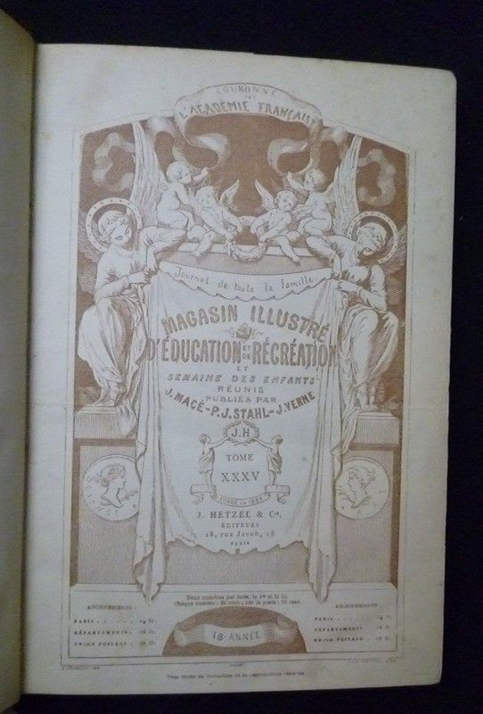 Magasin d'éducation et de récréation (année complète 1882)