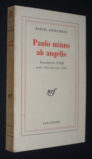 Paulo minus ab angelis : Journaliers XVIII, août 1964 - février 1965