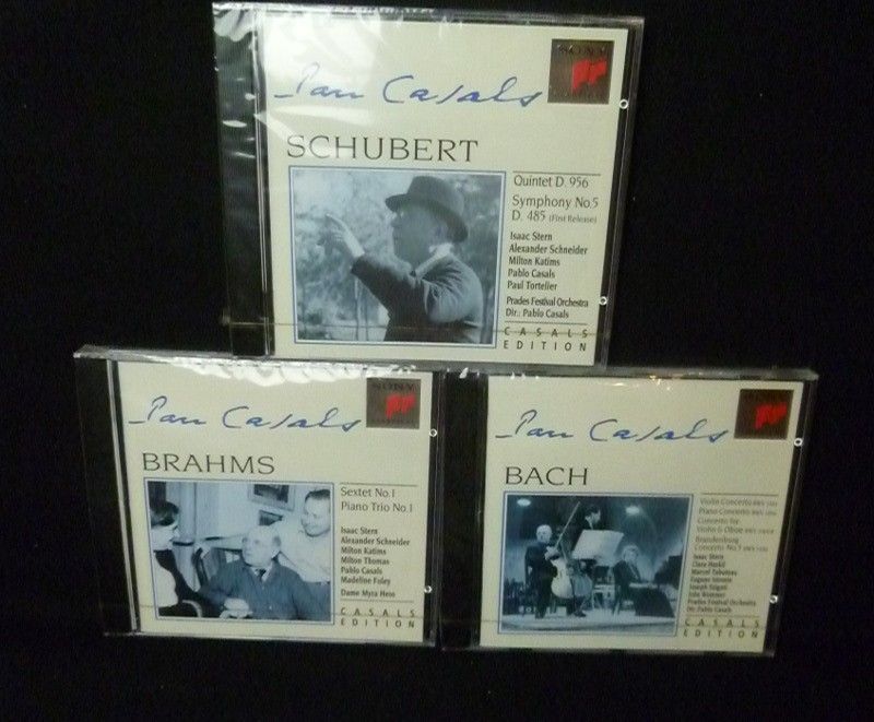 Pablo Casals. Les absolus (coffret 3 CD)