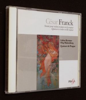 César Franck - Sonate pour violon en La majeur - Quatuor à cordes en Ré majeur  (CD)