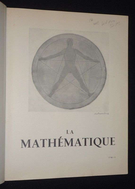 Encyclopédie française. Tome I, 3e partie : La Mathématique