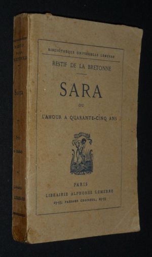 Sara ou l'amour à quarante-cinq ans