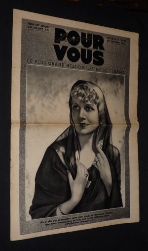 Pour Vous, le plus grand hebdomadaire du cinéma (n°360, 10 octobre 1935)