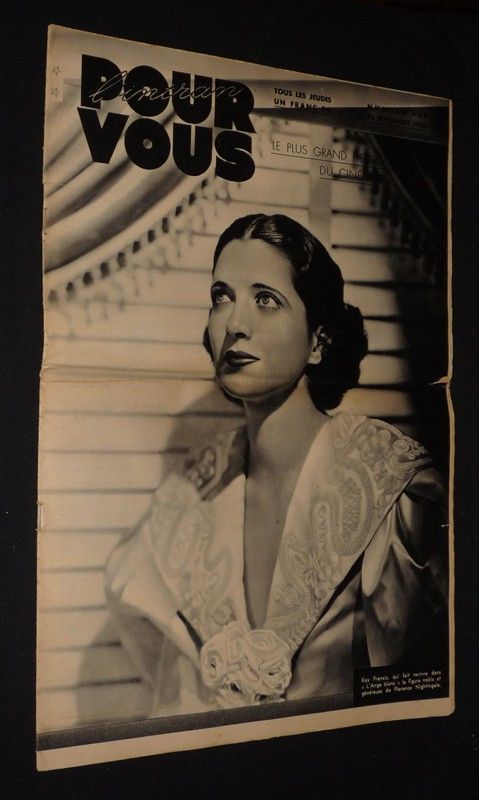 Pour Vous, le plus grand hebdomadaire du cinéma (n°408, 10 septembre 1936)