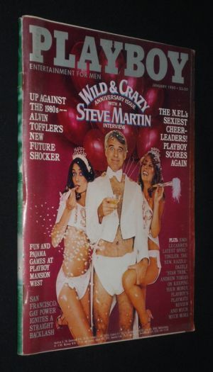 Playboy, Vol. 27, No. 1 - January 1980 : Wild and crazy anniversary issue with a Steve Martin interview