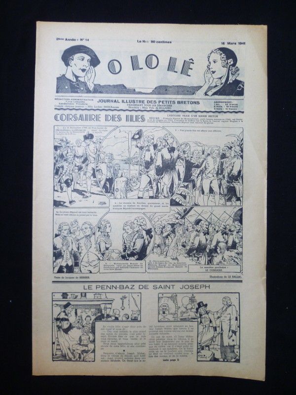 Ololê. Journal illustré des petits bretons.