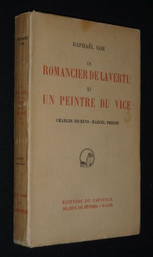 Un Romancier de la vertu et un peintre du vice : Charles Dickens - Marcel Proust