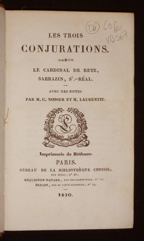 Les Trois Conjurations