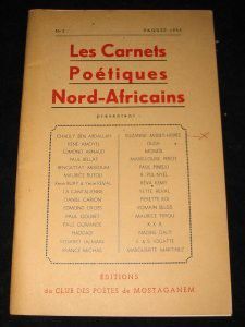 Les carnets poétiques Nords-Africains n° 2