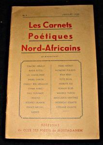 Les carnets poétiques Nord-africains, n° 3