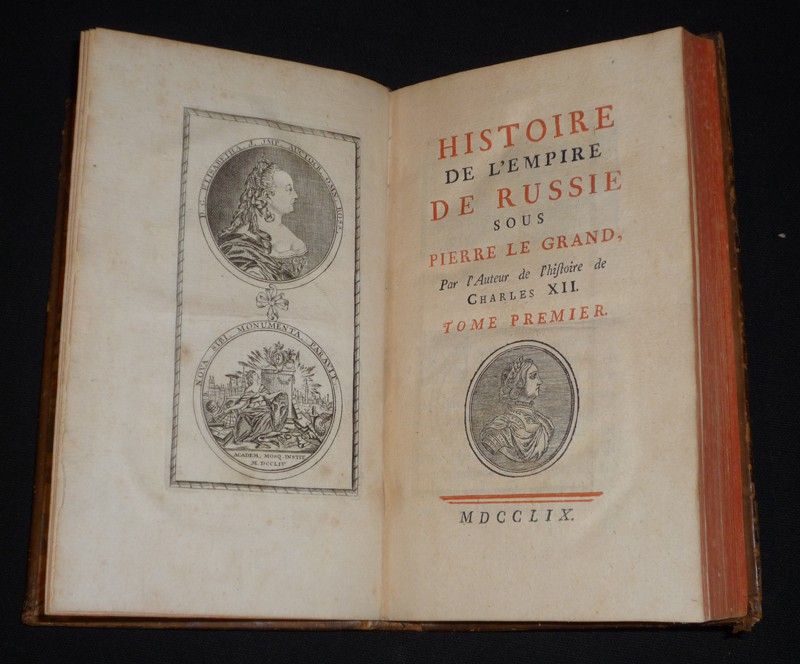 Histoire de l'Empire de Russie sous Pierre Le Grand (2 volumes)
