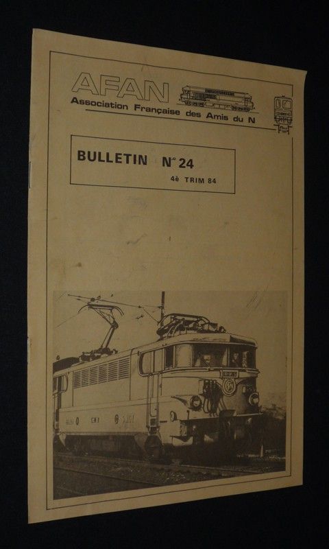 AFAN Association Française des Amis du N - Bulletin n°24, 4e trimestre 84