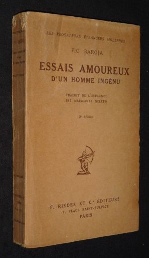 Essais amoureux d'un homme ingénu