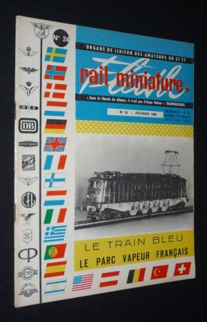 Rail Miniature Flash (n°24, février 1964) : Le Train bleu - Le parc vapeur français